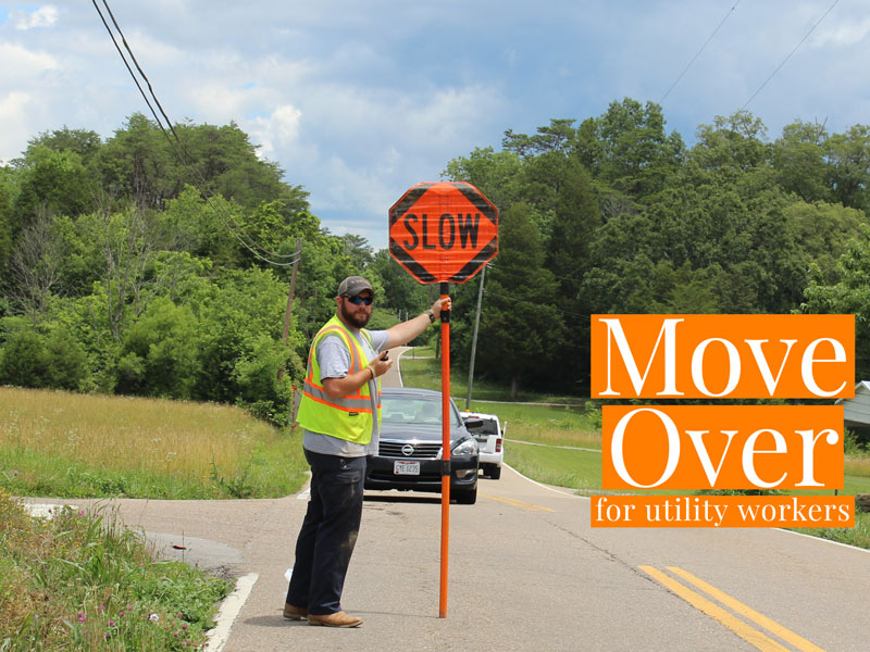 Move Over For Utility Workers