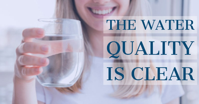 The Water Quality Is Clear
